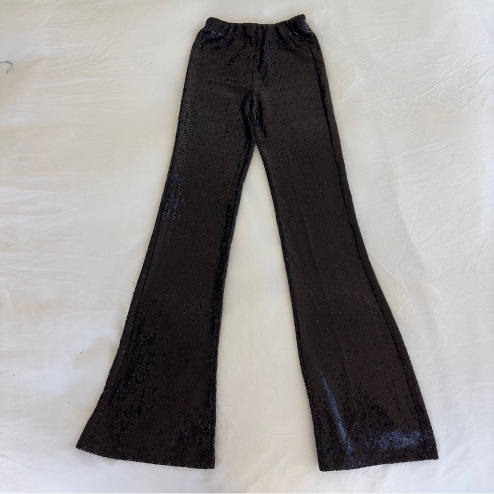Sequins long pants